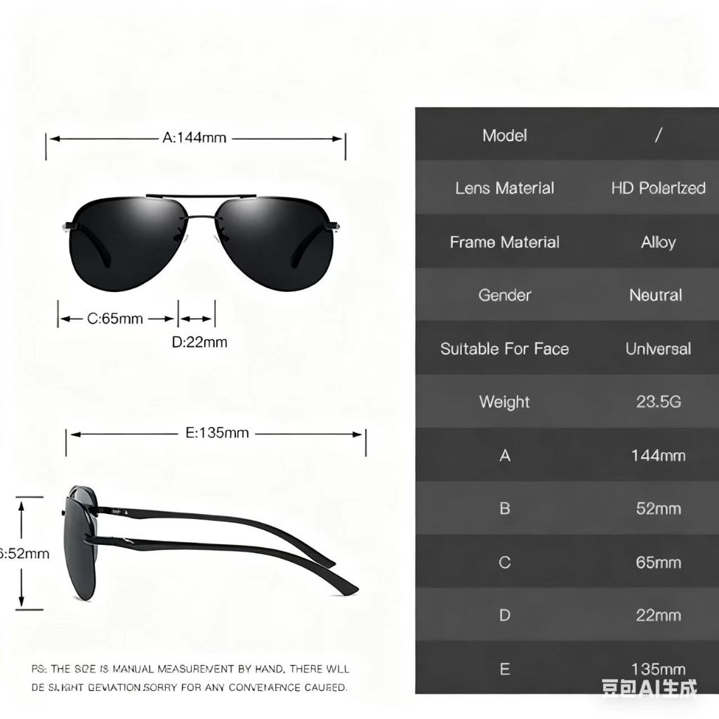Metal Frame Mirror Lens Sunglasses Men/Women Men Sunglasses Classic