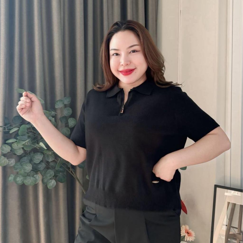 FAMOUS เสื้อโปโลแขนสั้นปัก Famous #FMBL-F1T165