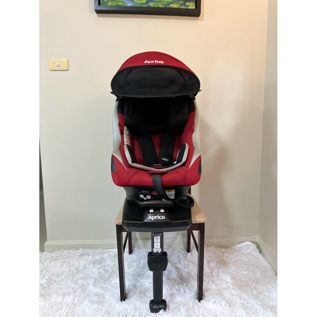 Aprica Cururila รุ่นใหม่ คาร์ซีทปรับหมุนได้ 360 องศา ติดตั้งได้ทั้ง 2 ระบบในตัวเดียว BELT และ ISOFIX