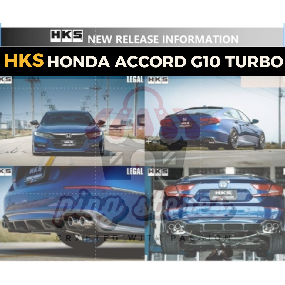 ท่อ HKS Honda Accord เครื่อง L15B