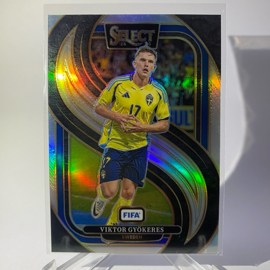 การ์ดนักฟุตบอล VIKTOR GYOKERES, SWEDEN, (PRIZM), MEZZANINE, PANINI SELECT 2025