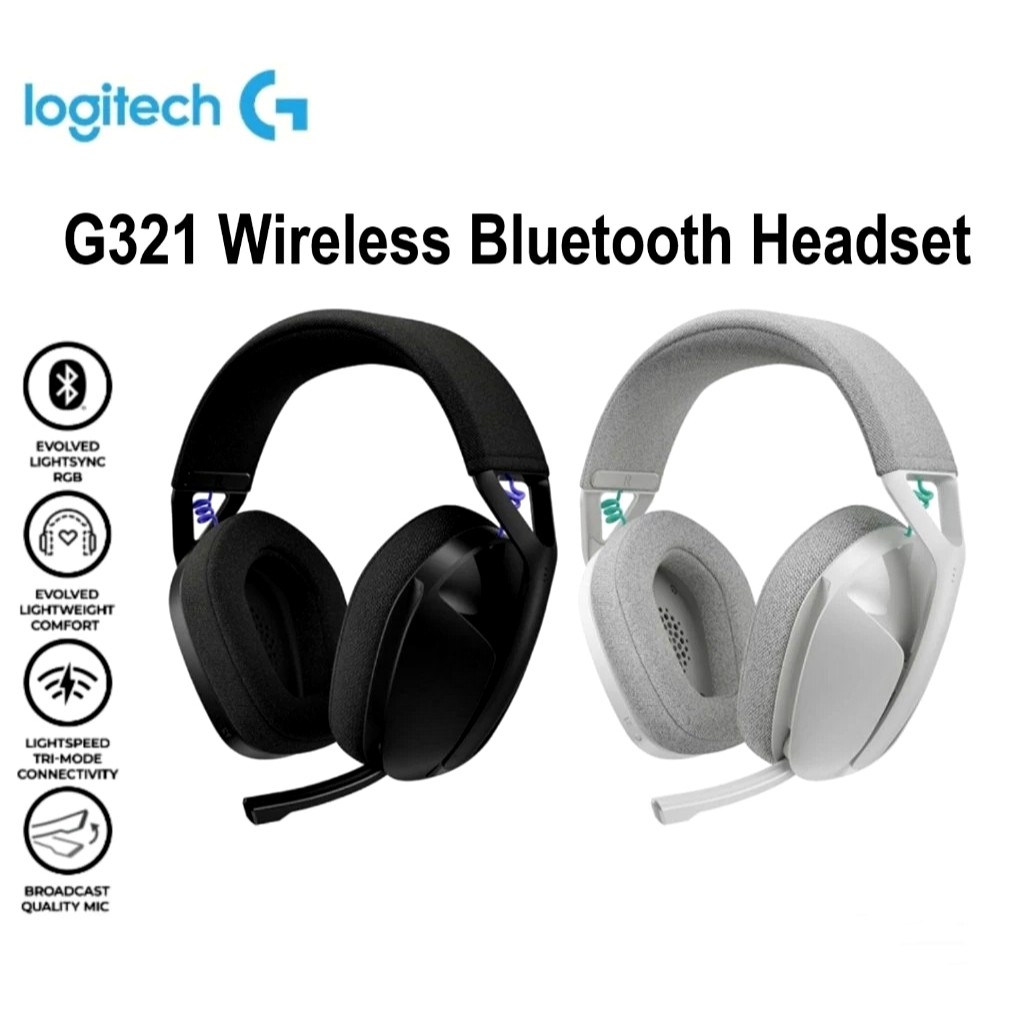 🔥ขายดีมาก🔥⚡️หูฟังเกมมิ่งไร้สาย⚡️LOGITECH G321 LIGHTSPEED Wireless Gaming Headset