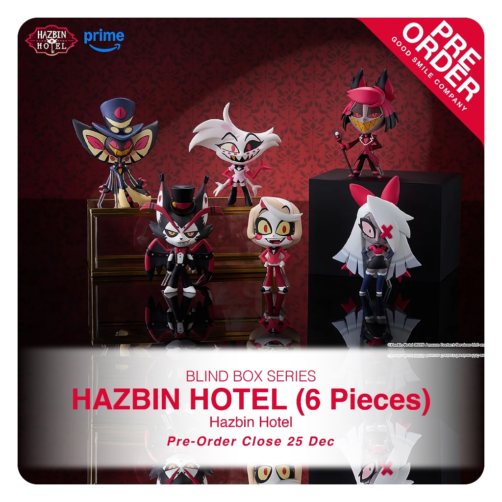 [PreOrder] Blind Box Series - Hazbin Hotel_Hazbin Hotel (6 Pieces)
