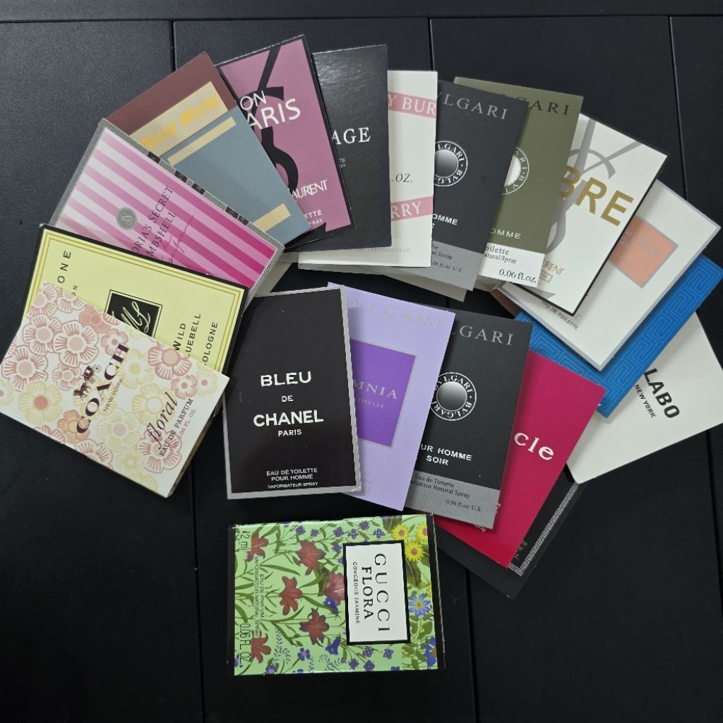 ❤️พร้อมส่ง❤️ น้ำหอม tester 2 ml น้ำหอมจิ๋ว น้ำหอมขนาดทดลอง