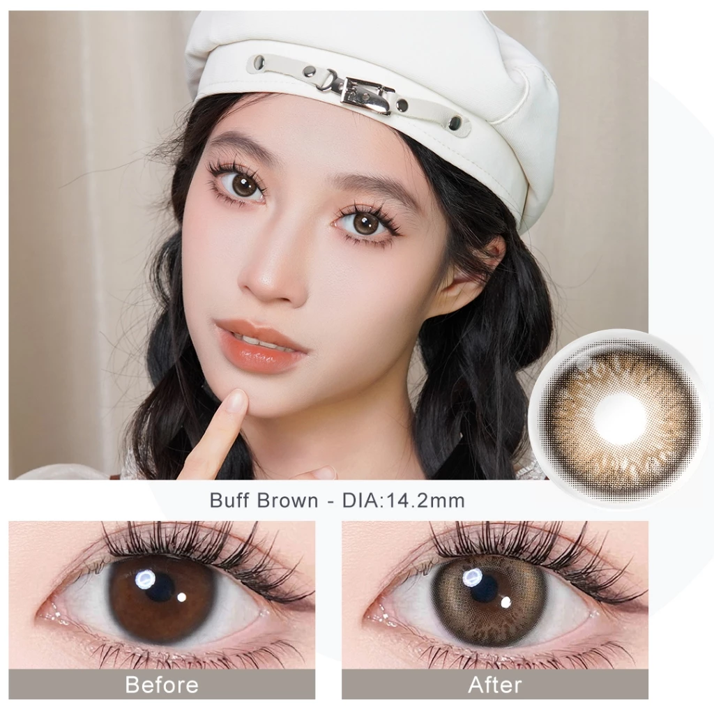 คอนแทคเลนส์ Realcon Blush Girl 14.2mm 6 เดือน thumbnail 4
