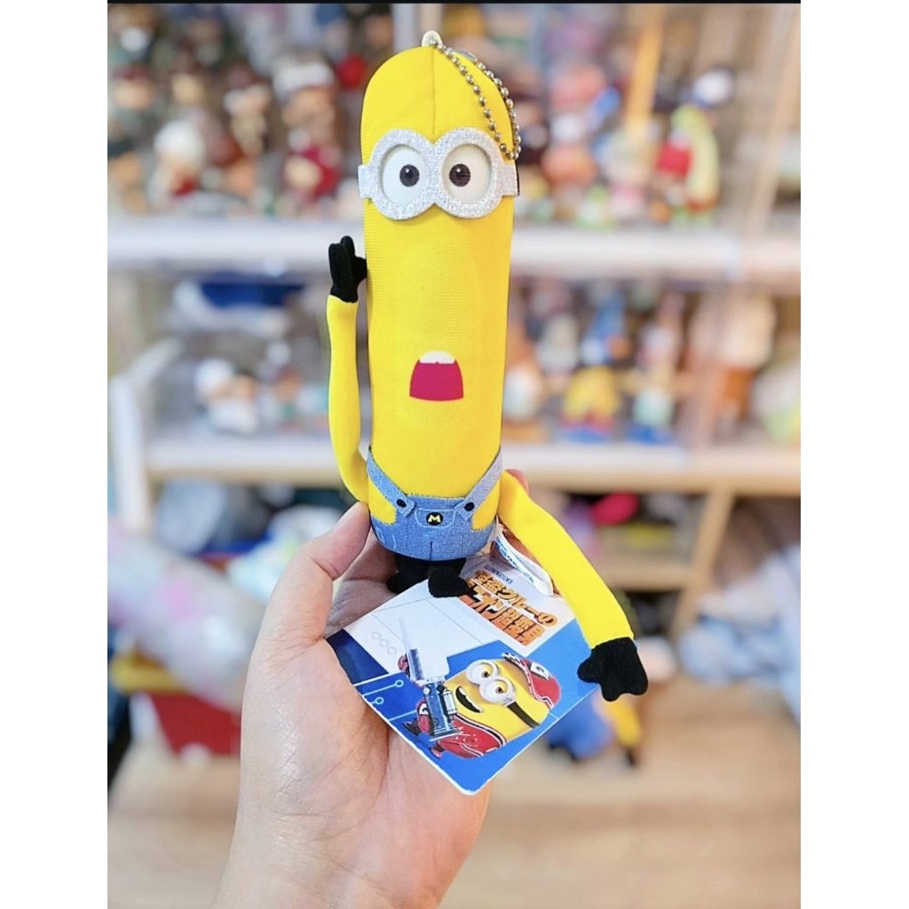 ตุ๊กตามินเนียน มินเนี่ยน Tim minions Doll งานแท้ญี่ปุ่น ใหม่ป้ายห้อย