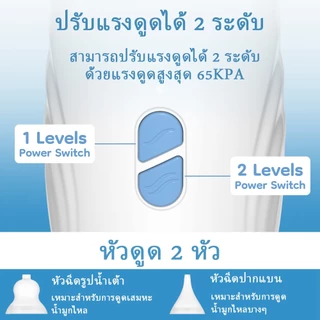 Dr.isla ที่ดูดน้ำมูกเด็ก เครื่องดูดน้ำมูก ที่ดูดน้ำมูก Soft Nasal Aspirator ช่วยบรรเทาอาการหวัดในทารก U93