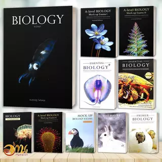 หนังสือ BIOLOGY ชีววิทยา (ปลาหมึก) ESSENTIAL BIOLOGY A level Biology อ.ศุภณัฐ ไพโรหกุล หนังสือชีวิทยา คู่มือเรียน