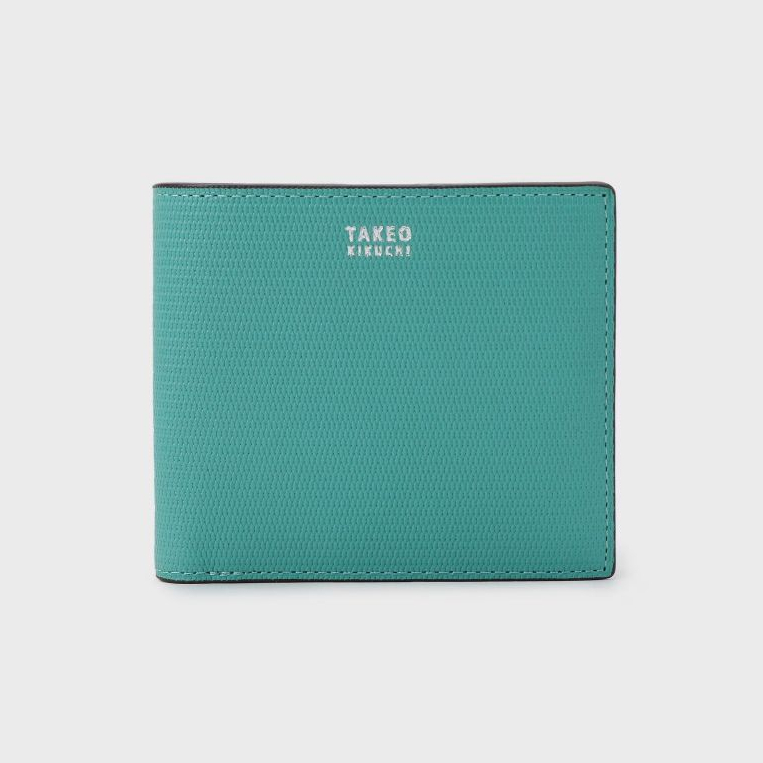 TAKEO KIKUCHI กระเป๋าสตางค์ใบสั้น MESH WALLET WITH COIN CASE