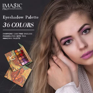 S-42🌟Eyeshadow Palette 36-Color พาเลตต์อายเเชโดว์ เนื้อเนียนชิมเมอร์ 36เฉดสี แต่งลุคได้ไม่รู้จบ