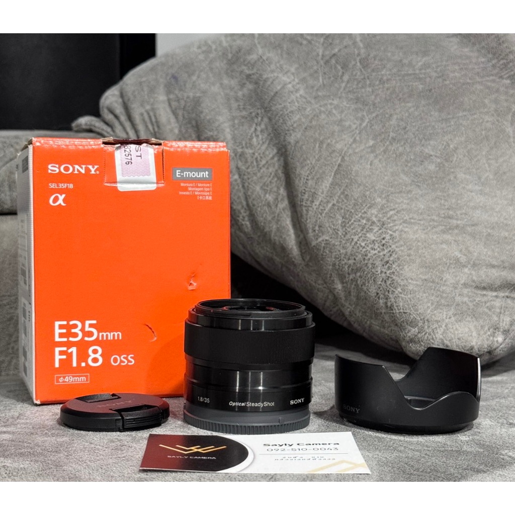 lens sony 35 sony35 f1.8