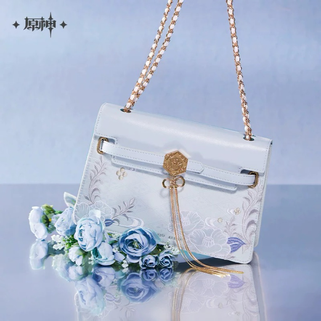 [พร้อมส่ง] official แท้  กระเป๋าสะพาย Kamisato Ayato Genshin impact Mihoyo