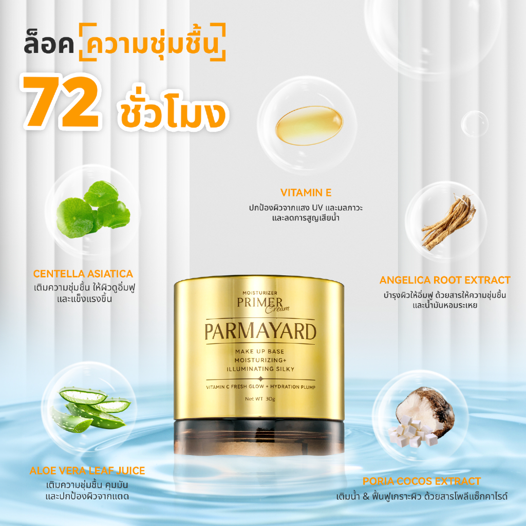 PARMAYARD كريم مرطب وبرايمر (عبوة تعبئة) — صورة 6