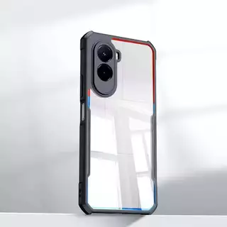 Xiaomi Poco M7 Plus 5G/POCO M7ตรงรุ่น(ส่งในไทย)เคสกันกระแทกขอบสีหลังใสXiaomi POCO M7 Plus 5G/POCO M7 4G
