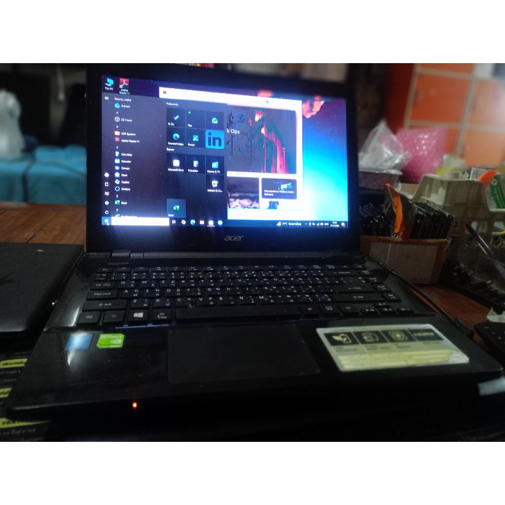 Notebook acer aspire e5-471 i3-4005u ram8gb hdd 1tb