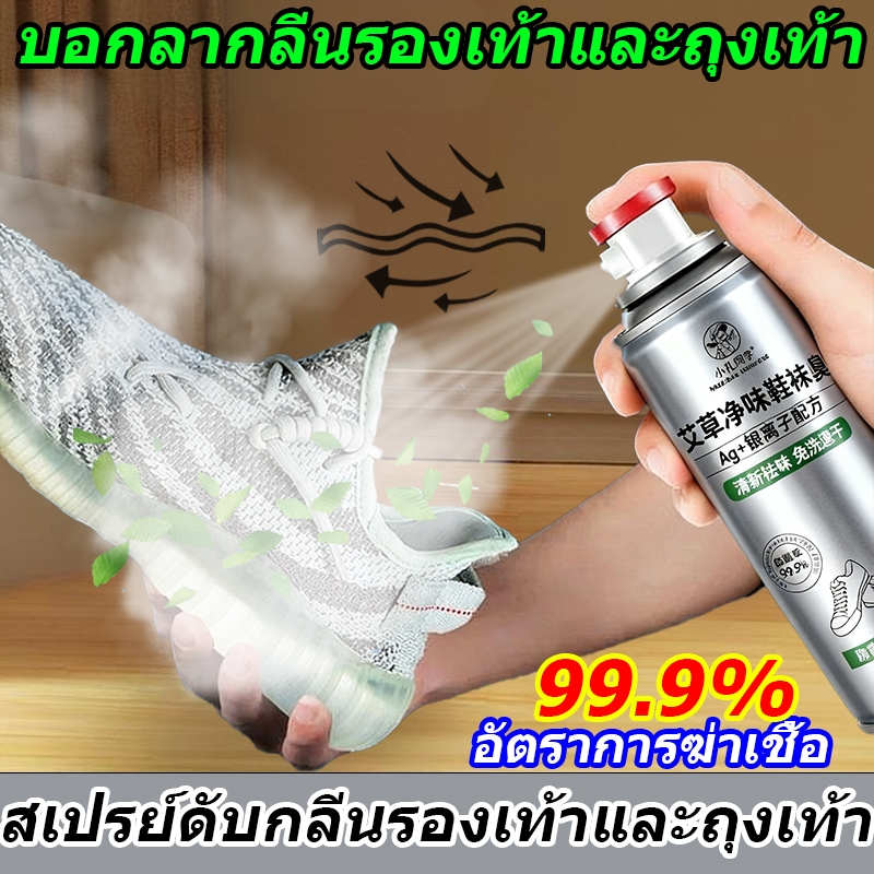 สเปรย์ดับกลิ่นรองเท้าและถุงเท้า Artemisia 260 มล. สเปรย์ดับกลิ่นรองเท้า ลดแบคทีเรียและเชื้อโรค ช่วยให้รองเท้าสะอาด