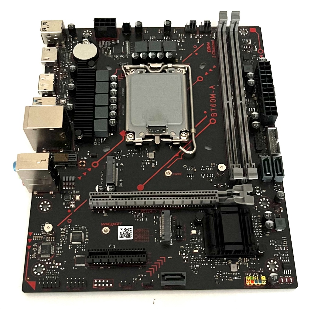 เมนบอร์ด Mainboard : 1700 (B760M-AV)  เมนบอร์ด LWC (Longwell)