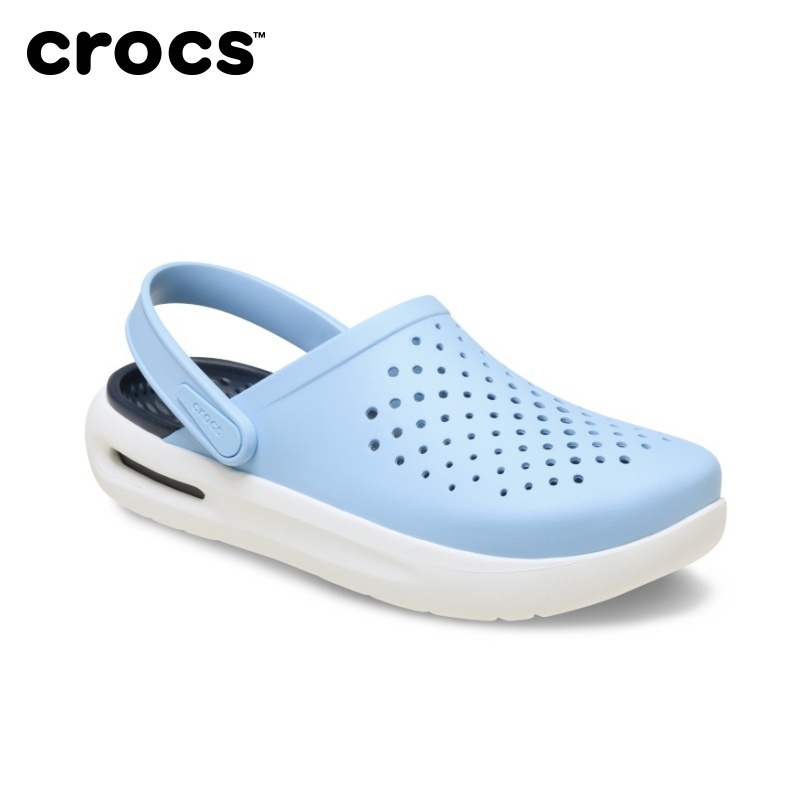 【ของแท้】CROCS รองเท้าลำลองผู้ใหญ่ InMotion Clog Unisex Sandals 209964 - Black/Grey/Navy blue/Sky blue - รูปที่ 3