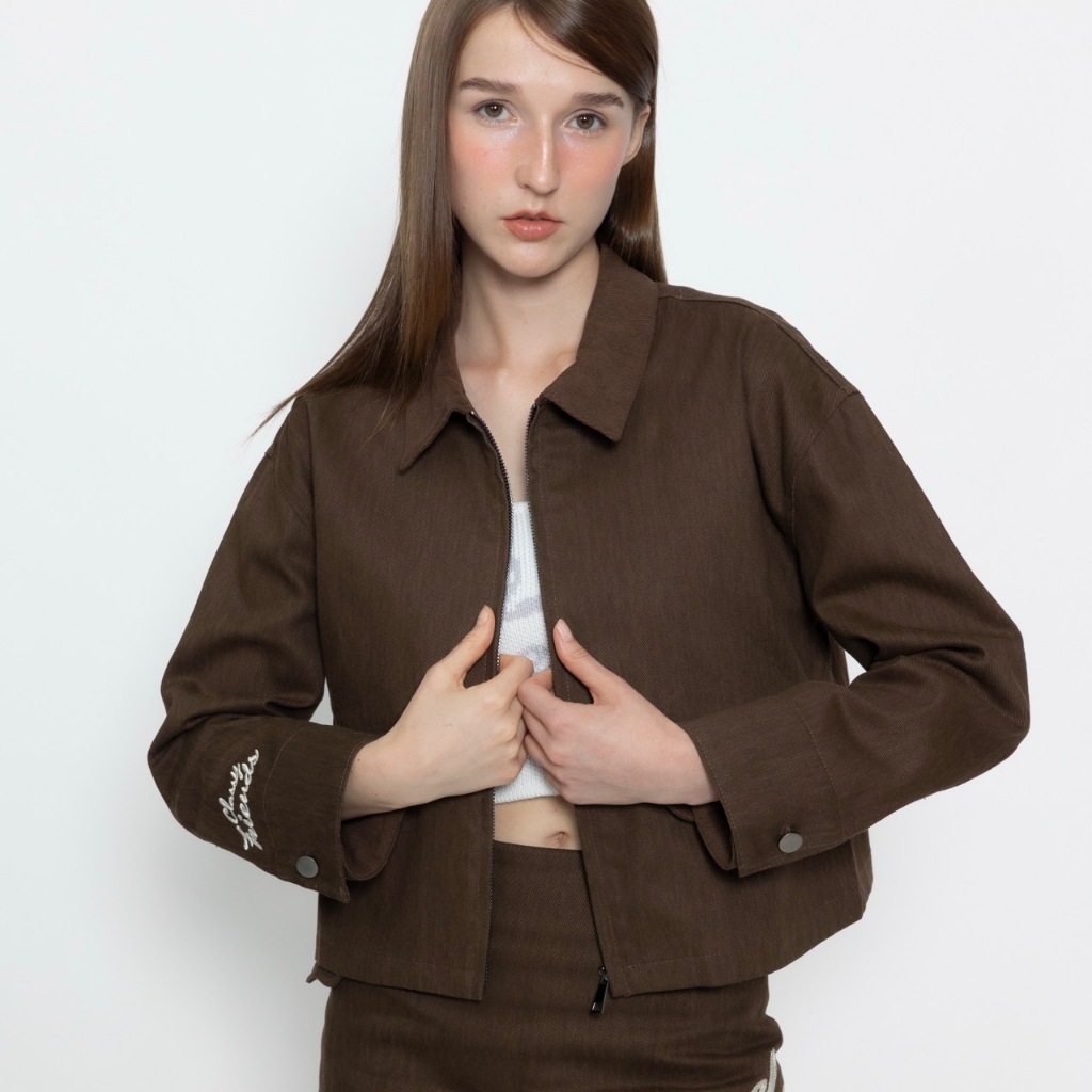 Classy Club - เสื้อแจ็กเก็ต เเขนยาว รุ่น Spaniel Brownie Jacket - Classy Friends Furreal Col. - รูปที่ 3