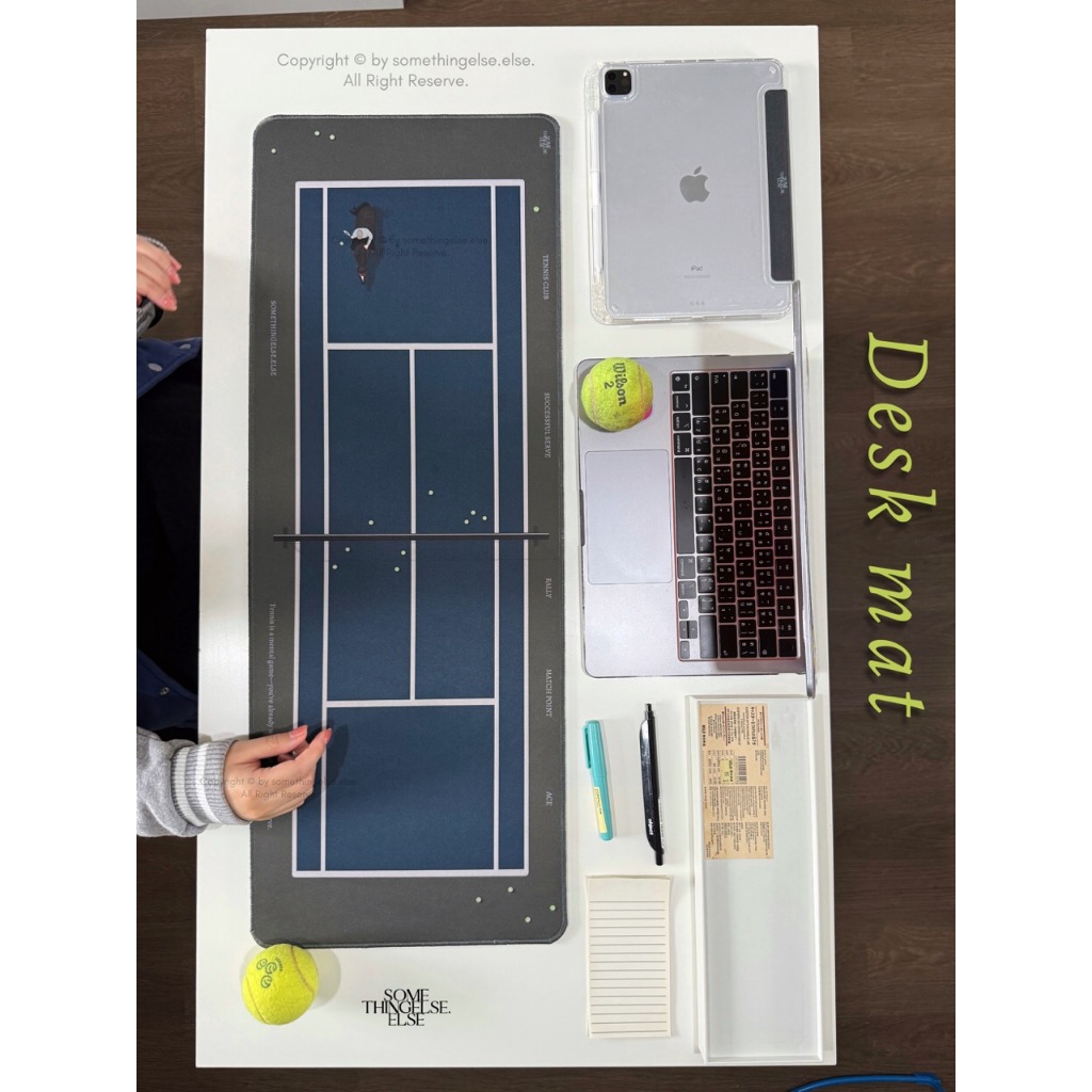 [ Somethingelse ] Desk mat แผ่นรองเมาส์ขนาดใหญ่ 30*80 cm | Mousepad - รูปที่ 2