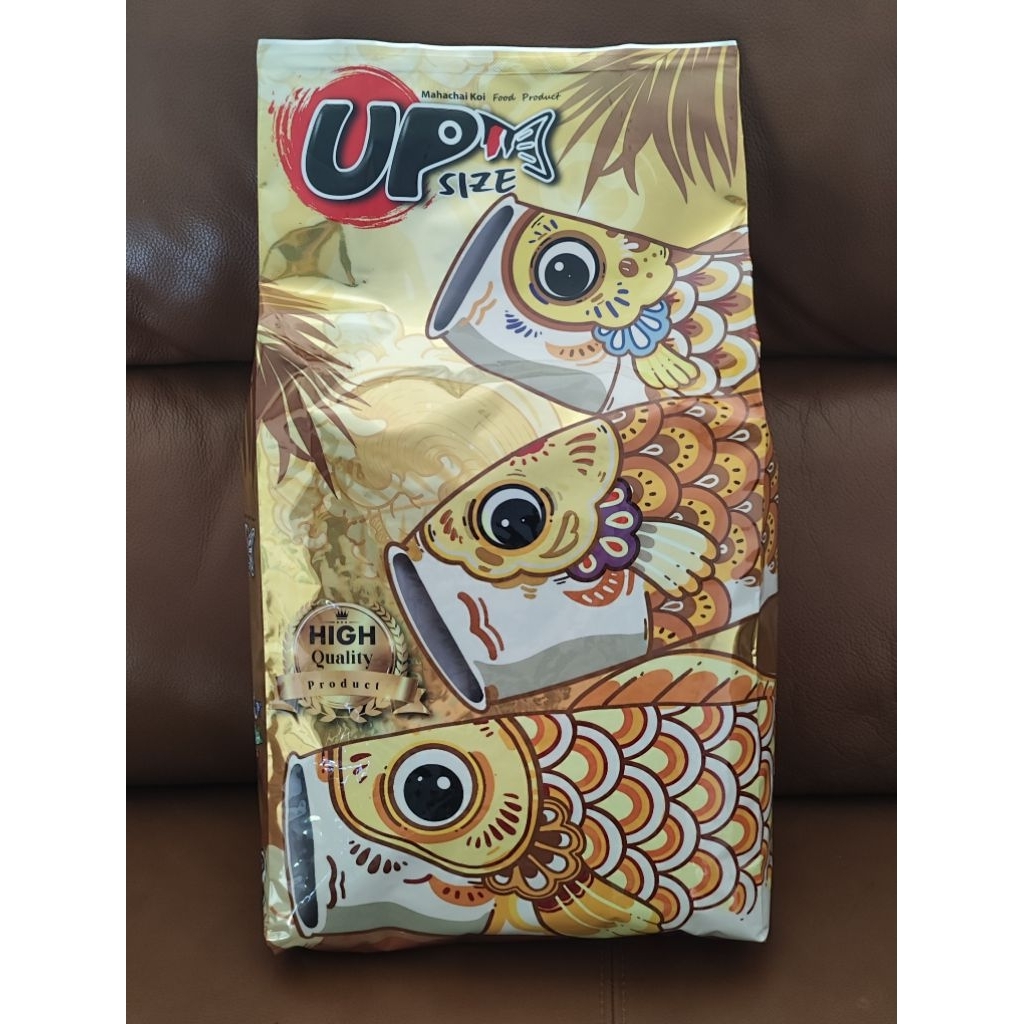 UP​ SIZE​ อาหารปลาเพื่อสุขภาพ 4 kg  make koi to speed grow up