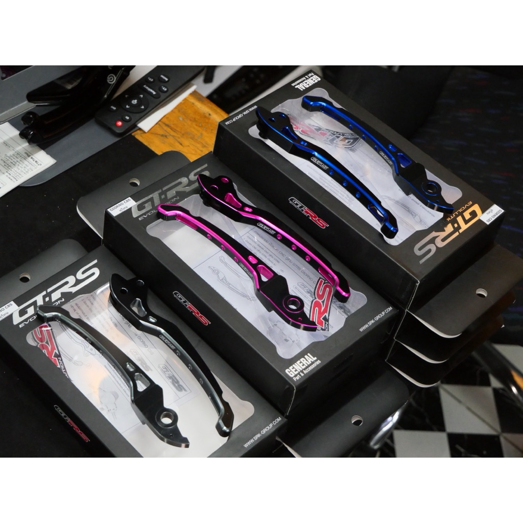 ก้านเบรคแต่ง GTR S Evolution ทูโทน สำหรับ Honda Giorno (ใส่ปั้มเดิม)