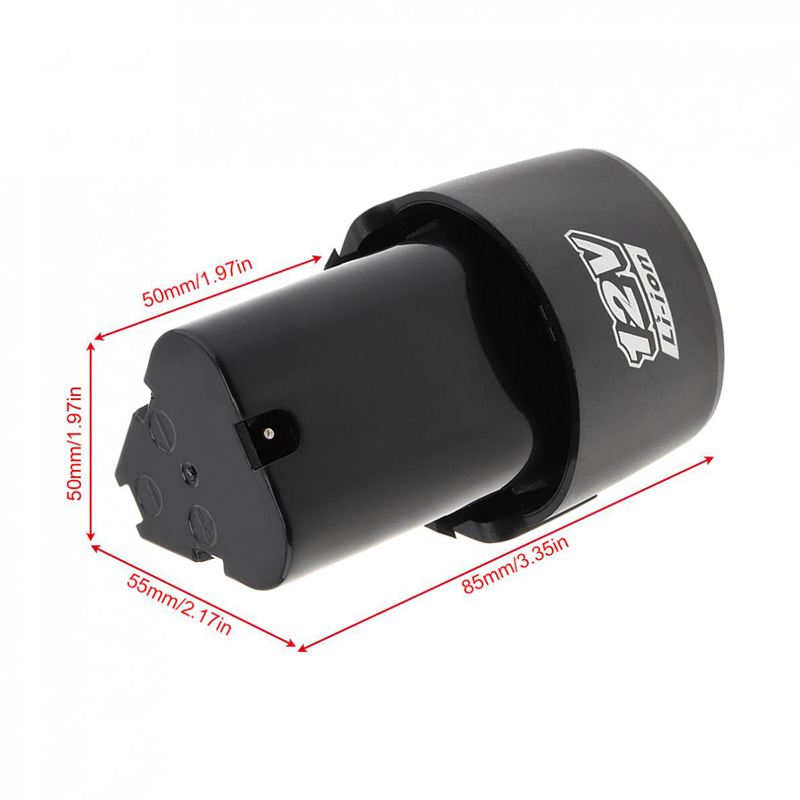 (*3ก้อน*)แบตเตอรี่ Li-ion 12v สว่านไร้สาย แบตเตอรี่เครื่องตัดหญ้า สะสมแบตเตอรี่ ชุดแบตเตอรี่สามเหลี่ยม แบตลิเธียมไอออน ท - รูปที่ 5