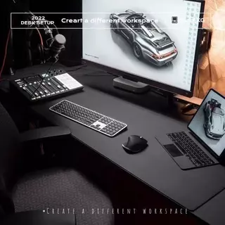 แผ่นรองเมาส์หนังกันลื่นขนาดใหญ่ แผ่นรองคีย์บอร์ด สำนักงาน Desk Mat Mouse Pad เสื่อโต๊ะนักเรียน ตัวเลือกขนาดต่างๆ
