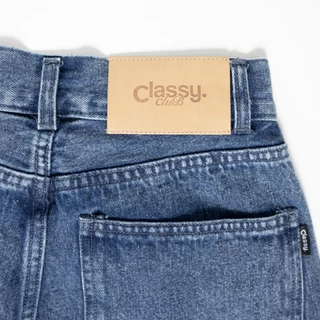 Classy Club - กางเกงยีนส์ ขากว้าง รุ่น Wide Leg Jeans - Classy Friends Furreal Col.