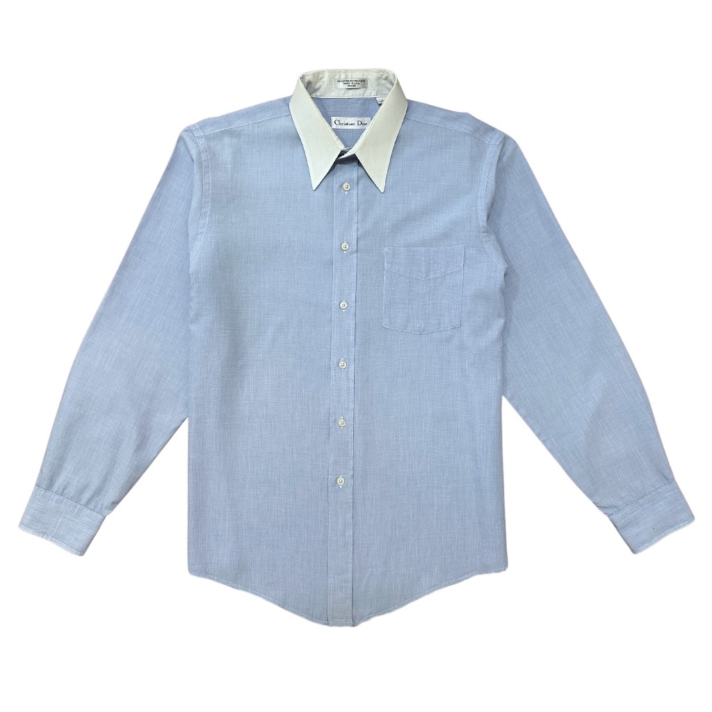 Dior เสื้อเชิ้ตมือสองของแท้ [รอบอก 46"]