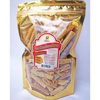 ทองม้วนน้ำตาลโตนดแท้ เกรดพรีเมี่ยม ขนมOTOPเพชรบุรี มีกลิ่นหอมน้ำตาลโตนด มัน อร่อย