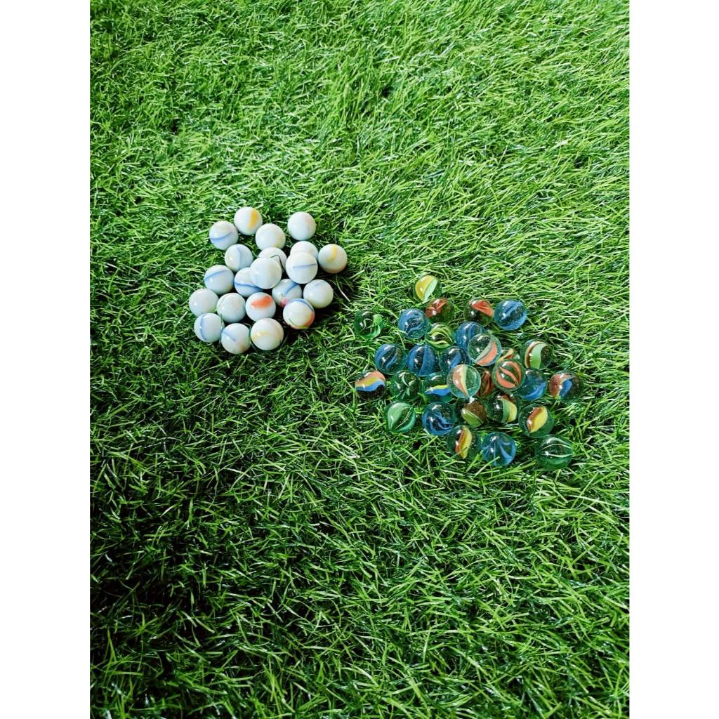 ลูกแก้วลายตาแมว16 มิล เกรดA สีเขียวใส(ลูกแก้วตาแมวดอกมะเฟือง ) ของเล่นสำหรับเด็กบบรรจุในถุงตาข่าย - รูปที่ 5