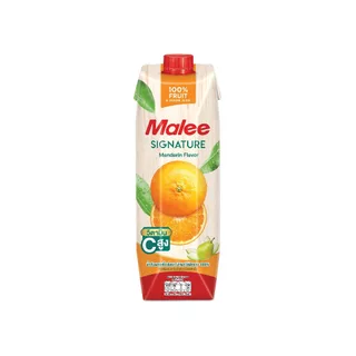 ใหม่ !!! [ยกลัง! 12 กล่อง] มาลี ซิกเนเจอร์ น้ำส้มแมนดาริน 1000ml.