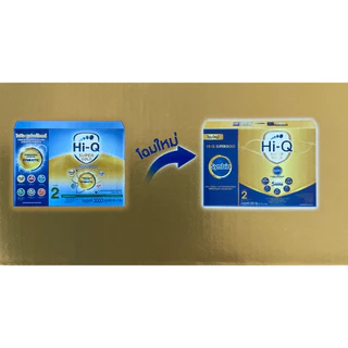 นมผง ไฮคิว ซูเปอร์โกลด์ สูตร 2 ขนาด 2850 กรัม Hi-Q SuperGold SYNBIO PROTEQ 2850 g ไฮคิวสูตร2