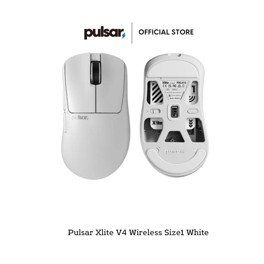 Pulsar Xlite V4 Gaming Mouse (Size 1 Mini / Size 3 Large)