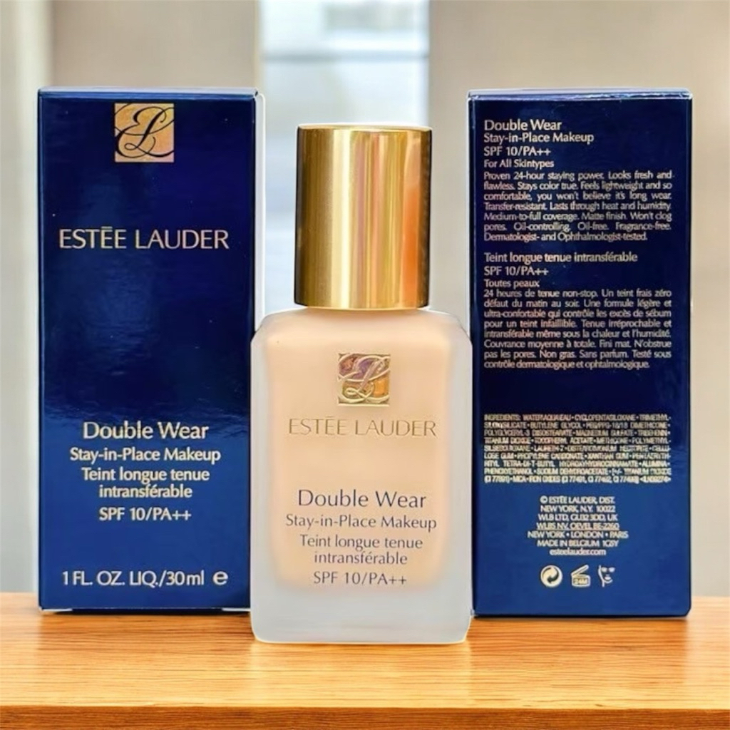 รองพื้น  Estee Lauder Double Wear SPF10/PA++ขนาด 30ml. (สีเบอร์ 2C0 COOL VANILA)