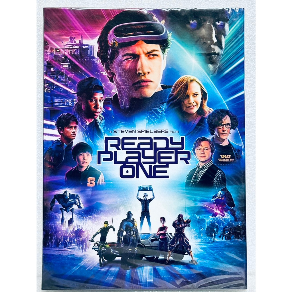 DVD 2 Disc ปกสวม : Ready Player One (2018) สงครามเกมคนอัจฉริยะ " A Steven Spreiberg Film "