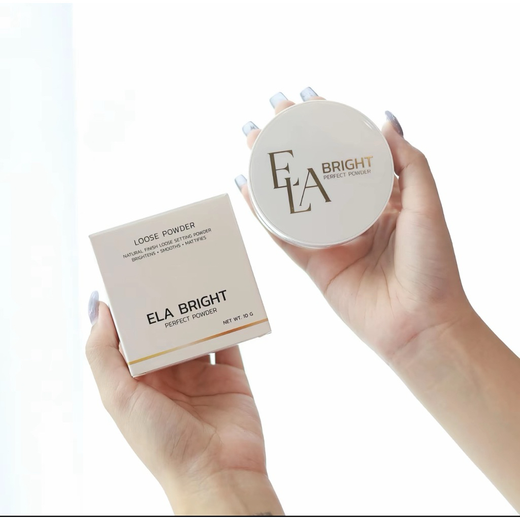 [ พร้อมส่ง แท้100% ] Elas แป้งฝุ่นนะนุ่นอิหล่าหน้าเนียน คุมมัน กันเหงื่อ🤍🤍