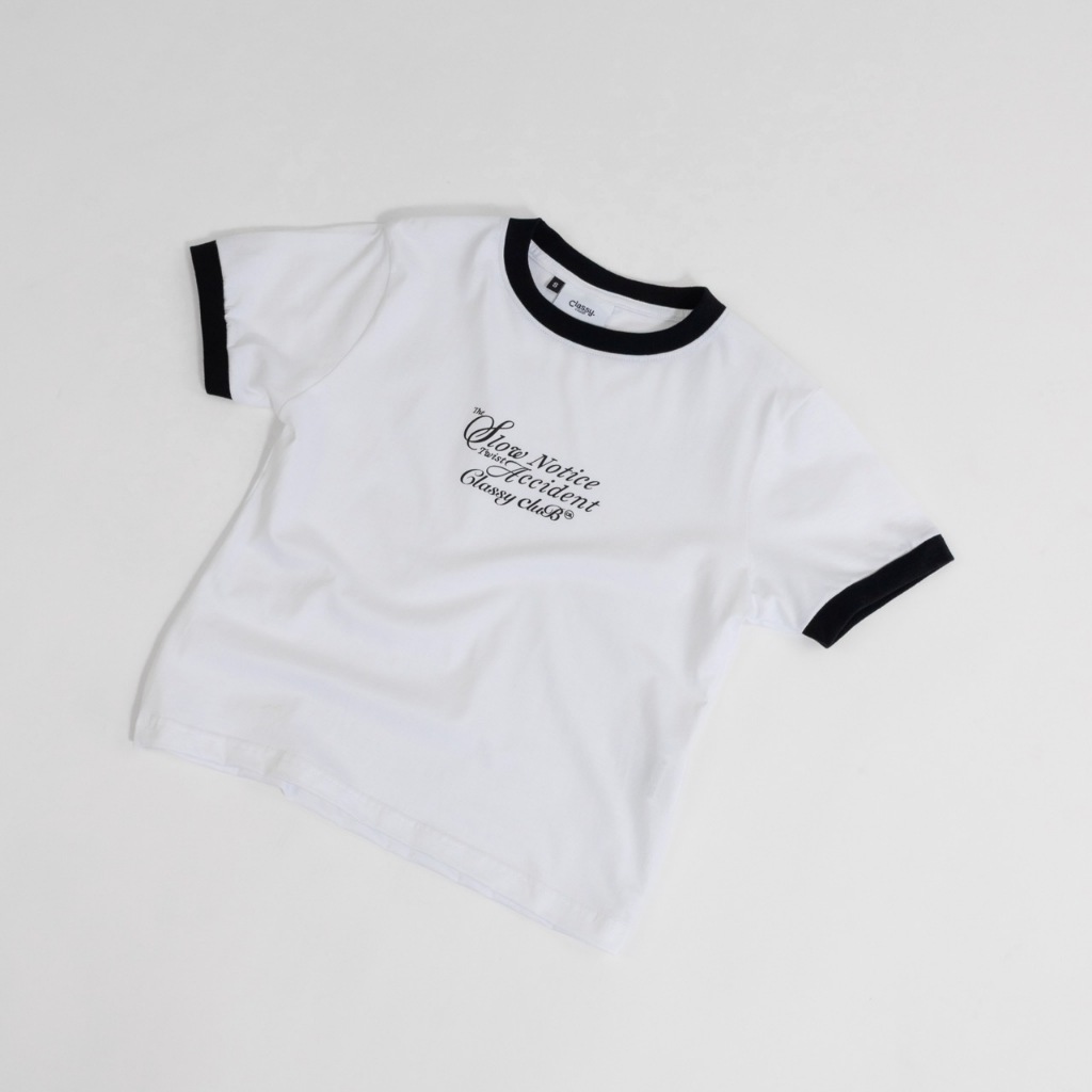 Classy Club - เสื้อยืด เเขนสั้น รุ่น Twist Ringer Baby Tee - รูปที่ 5