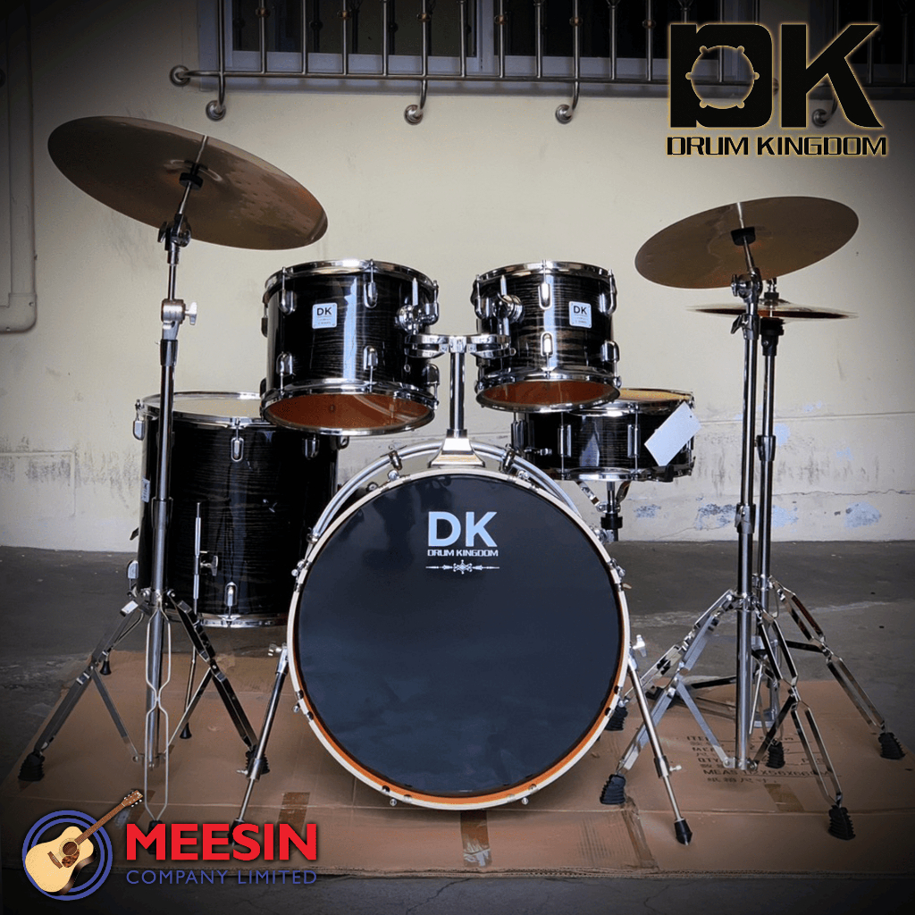 กลองชุด 5 ใบ DK DRUM KINGDOM KK-2026 Drum Set พร้อมฉาบแฉ,ไฮแฮท,เก้าอี้,กระเดื่องเดี่ยว - รูปที่ 4