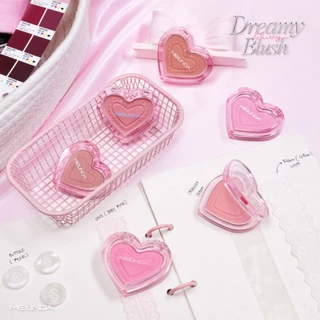 (MC5109) MEILINDA Dreamy Blurry Blush 2.8g เมลินดา บลัชออน เนื้อเนียนละเอียด สีชัด ฟุ้งละมุน ให้พวงแก้มสดใส
