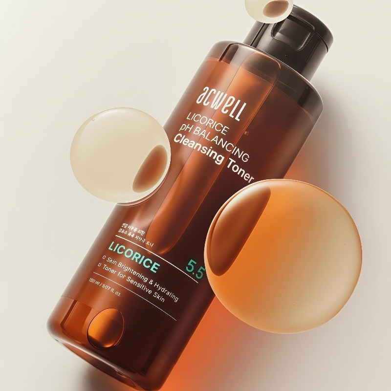 (ACWELL) Licorice PH Balancing Cleansing Toner 150ml pH 5.5 ทำความ