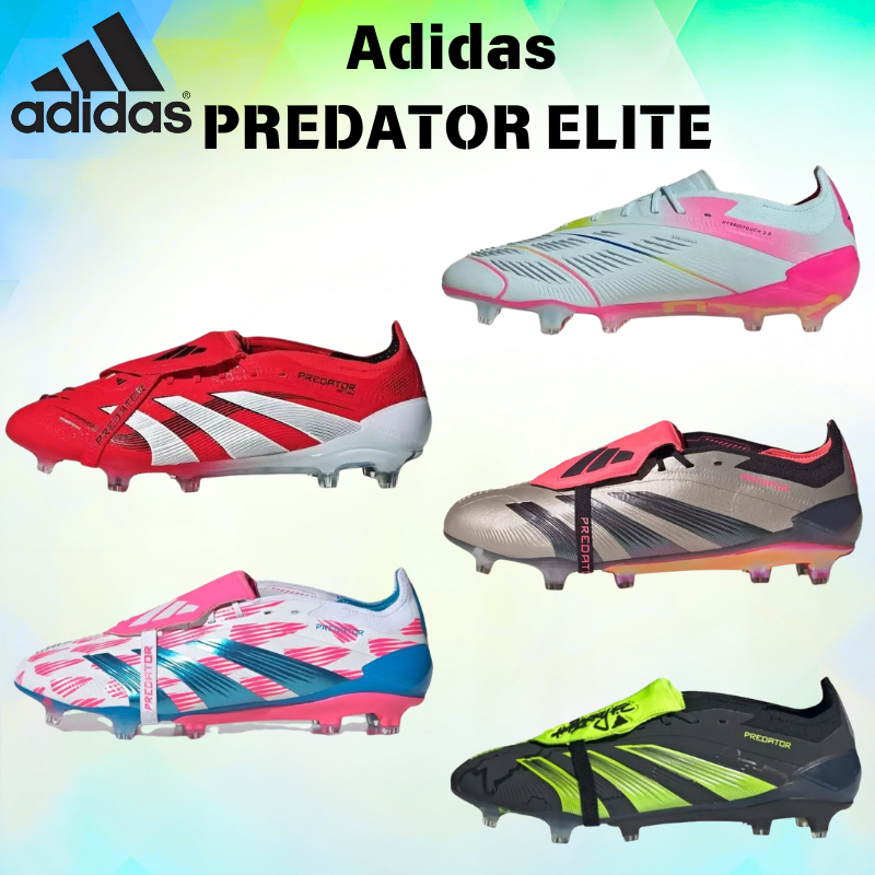 【ของแท้ 100%】Adidas Predator ELITE แฟชั่นกระแสนิยม รองเท้าฟุตบอล อดิดาส สีใหม่ล่าสุด