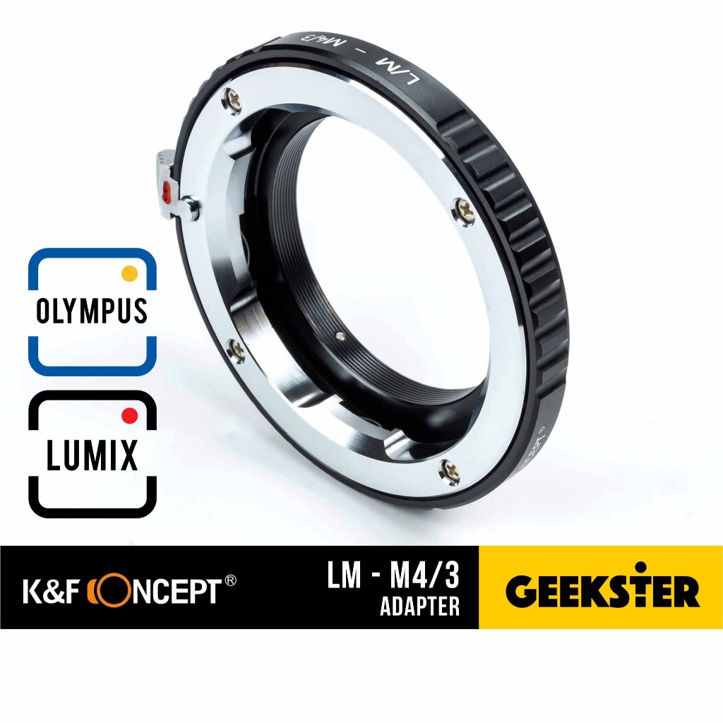 เมาท์แปลง K&F Leica M-M43 Olympus Lumix / LM-m43 M LM - m43 m4/3 เลนส์ อะแดปเตอร์ Lens Adapter ไลก้า