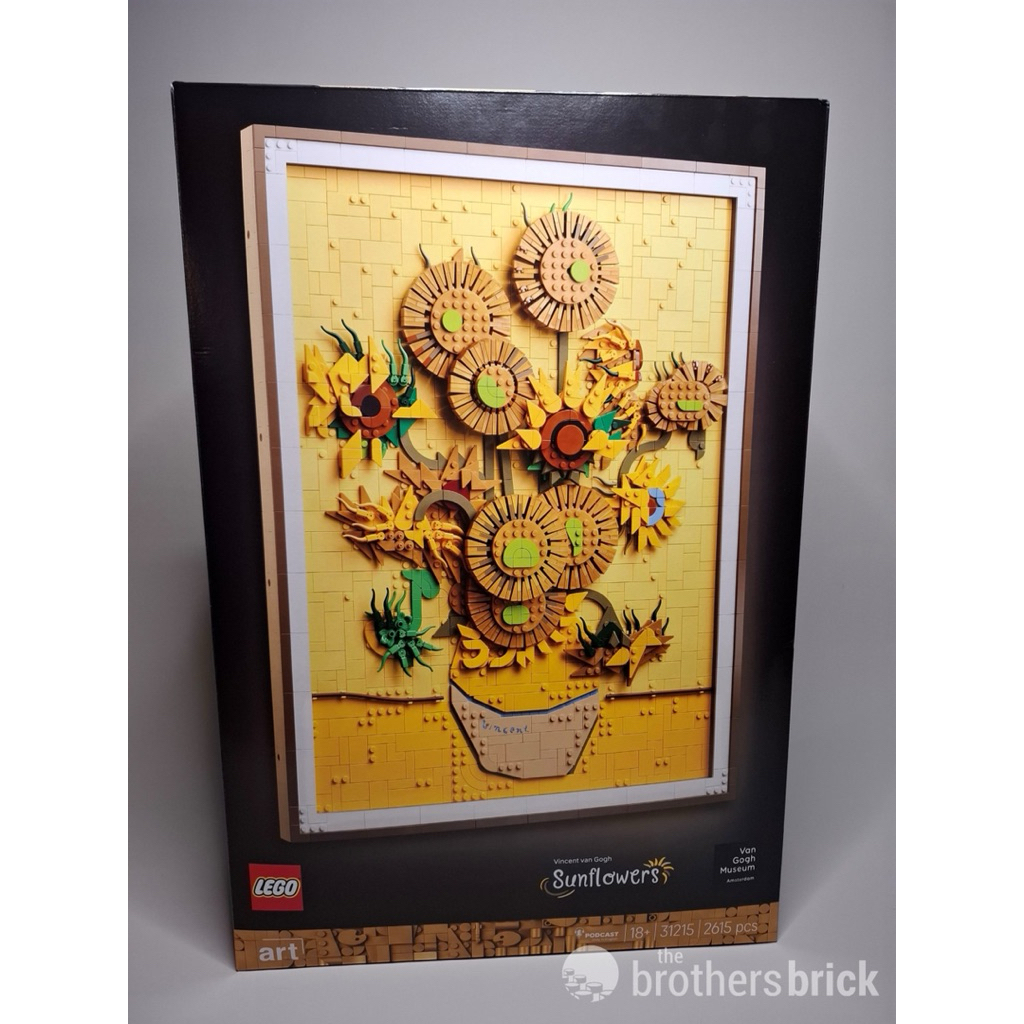 Lego 31215 Vincent van Gogh – Sunflowers ของแท้ 100% มือหนึ่งกล่องสวยพร้อมส่ง