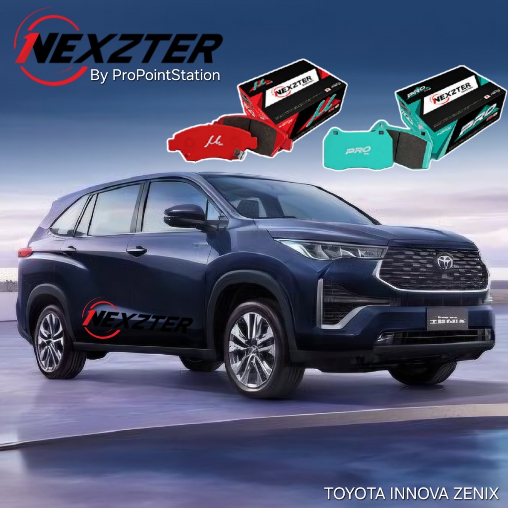 🔥ฟรีค่าติดตั้ง🔥NEXZTER ผ้าเบรค TOYOTA INNOVA ZENIX ส่งไวของแท้ ออกVATได้