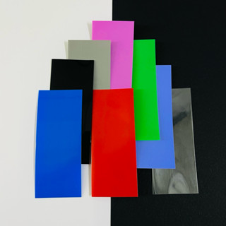 (ต่อชิ้น)ฟิล์มกันความร้อนแบตเตอรี่ ท่อหดแบตเตอรี่ 18650 PVC …