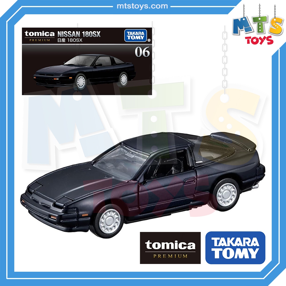 **MTS Toys**Takara Tomy : Tomica Premium no.06 Nissan 180SX ของเเท้จากญี่ปุ่น