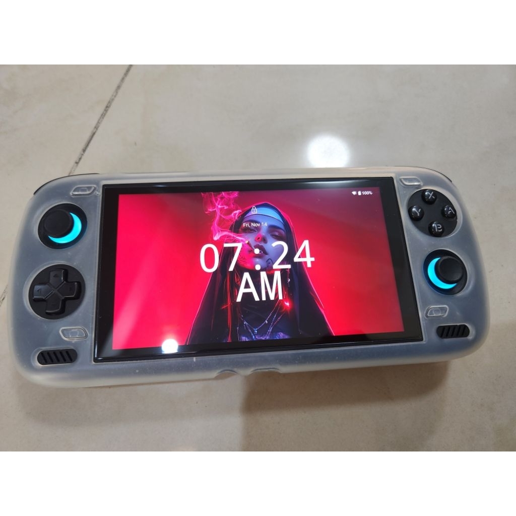 AYN Odin 2 base Microsd 512 ติดกระจกและเคสเรียบร้อยแล้วสภาพ95% เล่นได้ทุกเกม