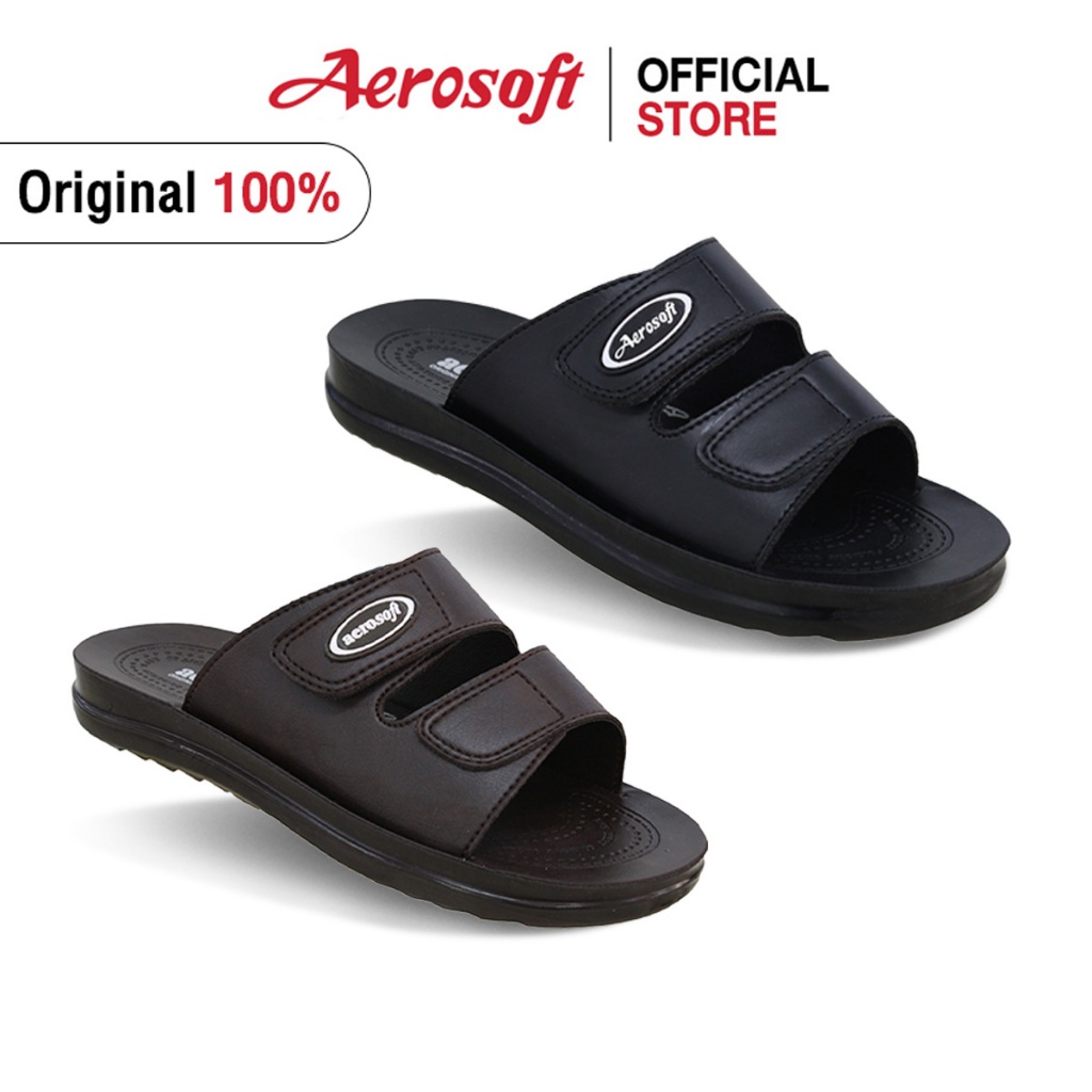 Aerosoft รองเท้าแตะผู้ชายแบบสวมแอโร่ซอฟ รุ่น MA4141